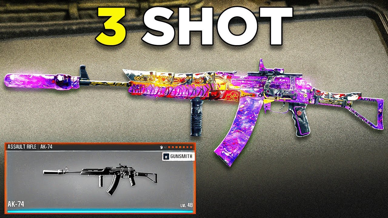 new *3 SHOT* AK74 LOADOUT is TAKING OVER in BLACK OPS 6! 💪 (Best AK74 Class Setup) BO6 Warzone