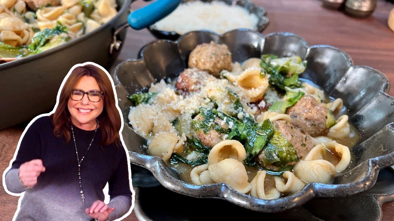 How to Make One-Pan Pasta: Mini Meatballs with Orecchiette and Escarole | Rachael Ray
