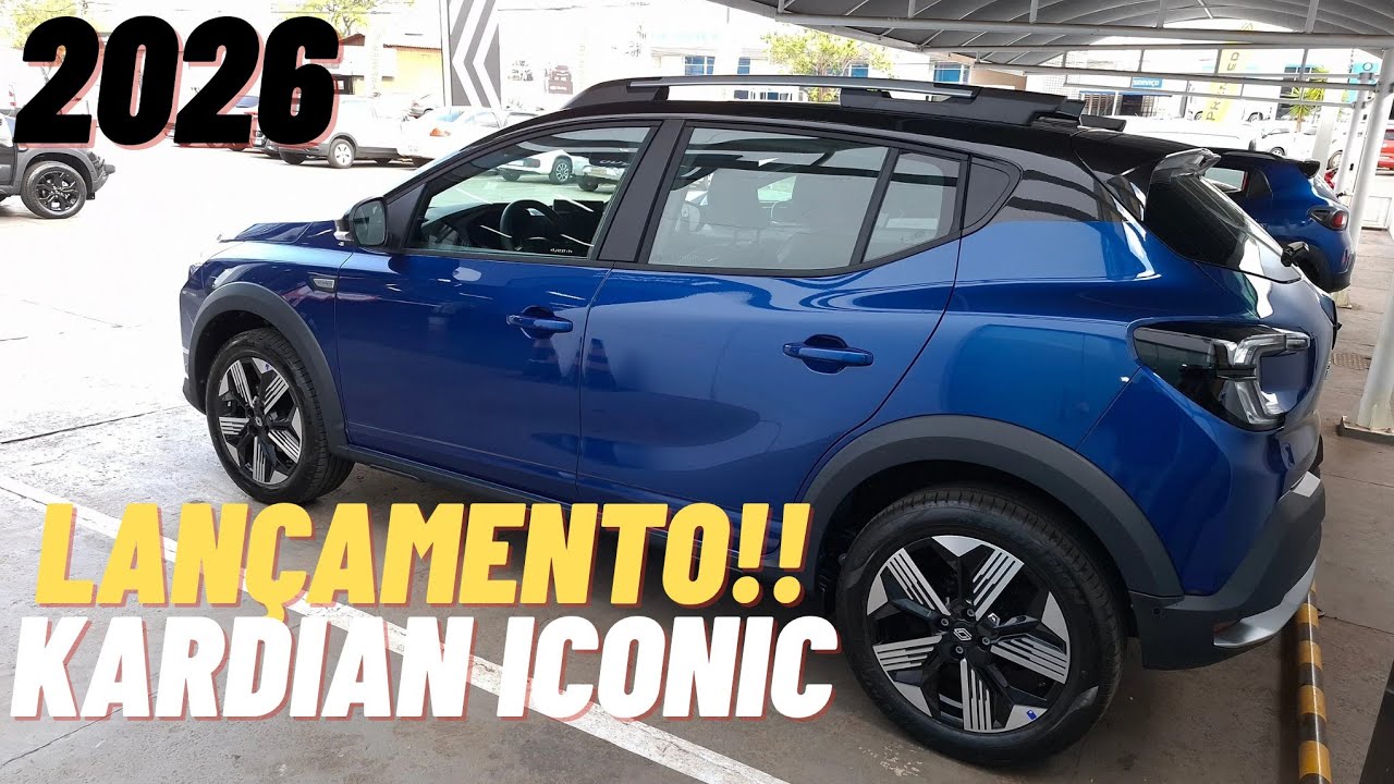 RENAULT KARDIAN ICONIC 2026, LANÇAMENTO!! O melhor da categoria? @MotorLinc