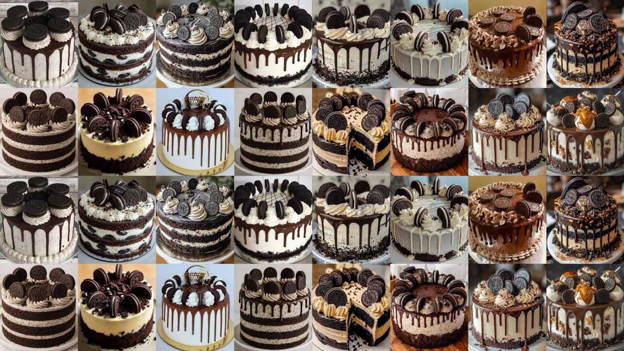 🌈Cake Design/Cake Oreo/Chocolate Cake/Oreo Cake Design/Oreo Cake/Birthday Cake Design/Cake Picture