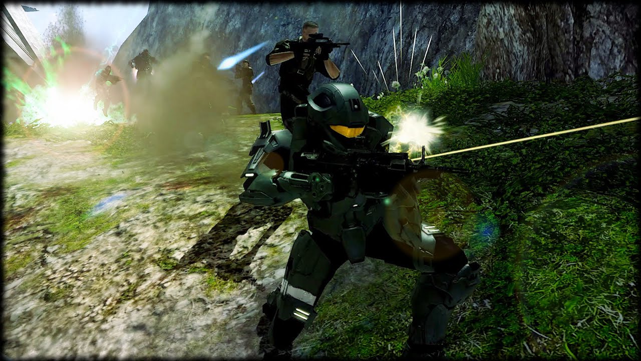 Halo 3 - UNSC VS Covenant - NPC Wars #1