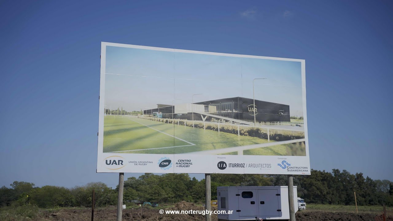Inicia la obra del Centro Nacional de Rugby 🇦🇷🏉