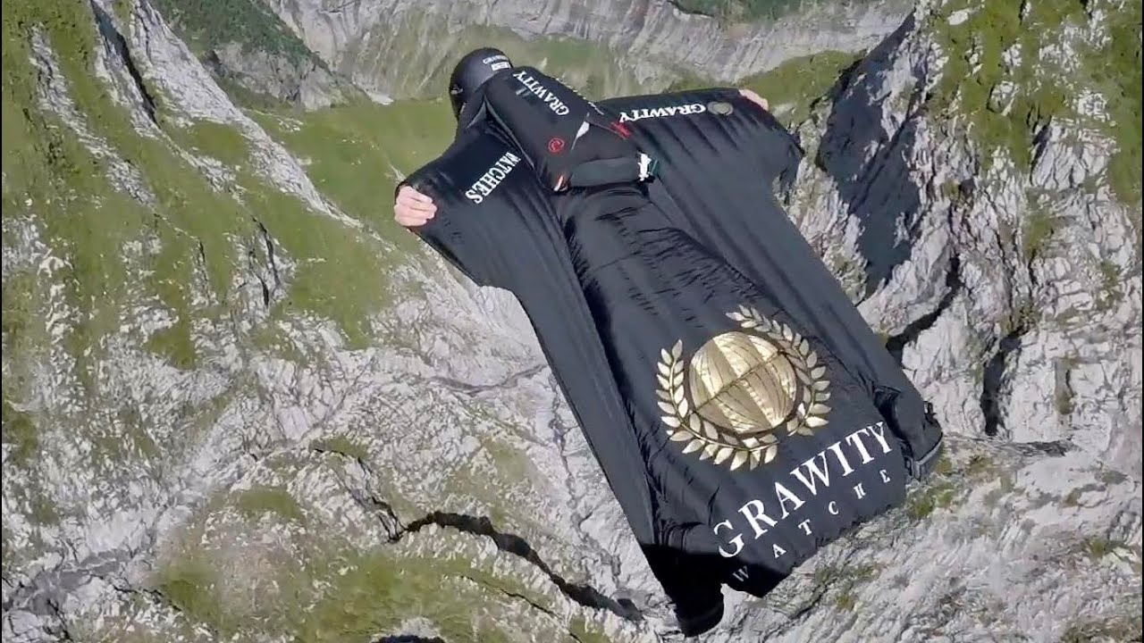 RAWclip WARNING: 4200m ASL - 2.5 Minute Wingsuit Terrainflight
