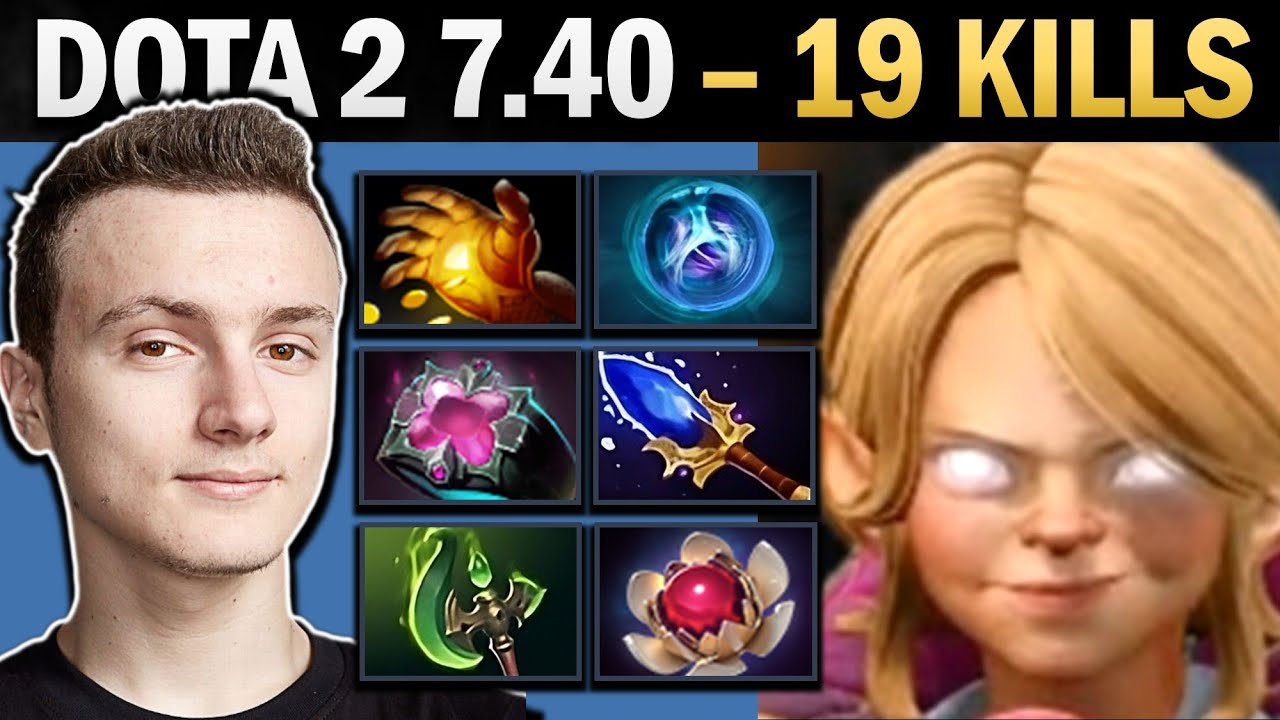 Invoker with Lotus Orb and 19 Kills - 7.41 Dota