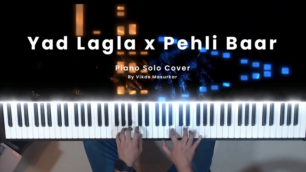Yad Lagla - Pehli Baar | Piano Tutorial MIDI | Sairat - Dhadak | Ajay-Atul