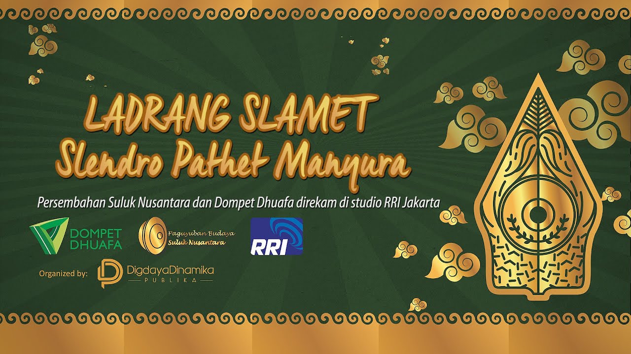 LADRANG SLAMET Slendro Pathet Manyura   HD