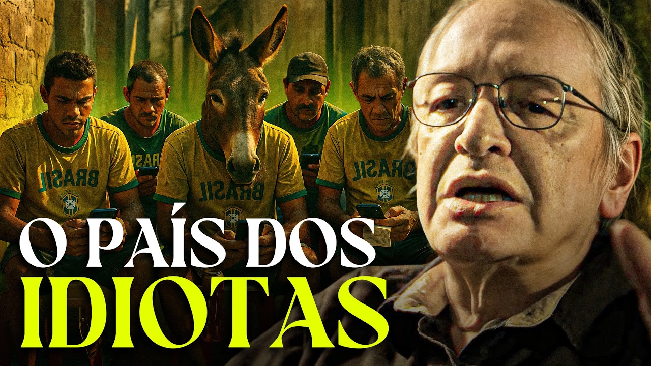 O Brasil é BURRO, não COMUNISTA | Olavo de Carvalho