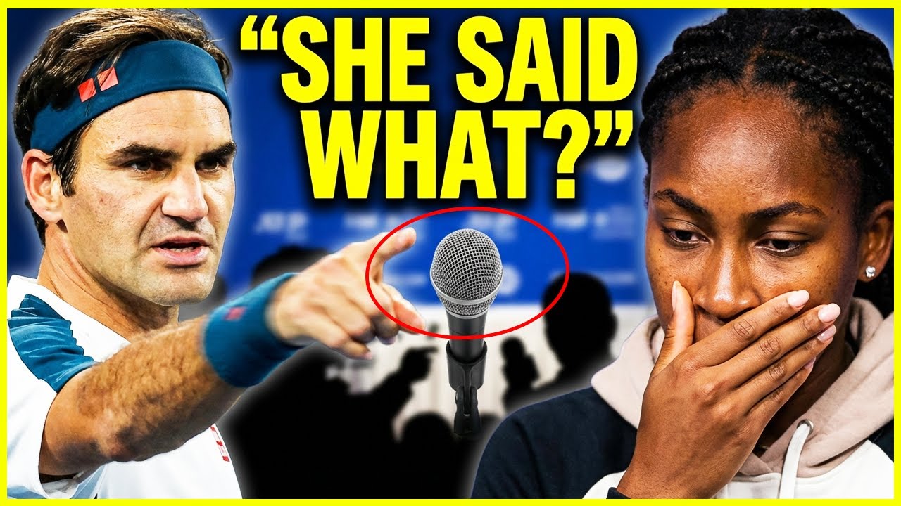 FEDERER IS FURIOUS! Coco Gauff's 12 Words Leave the Tennis World SPEECHLESS!