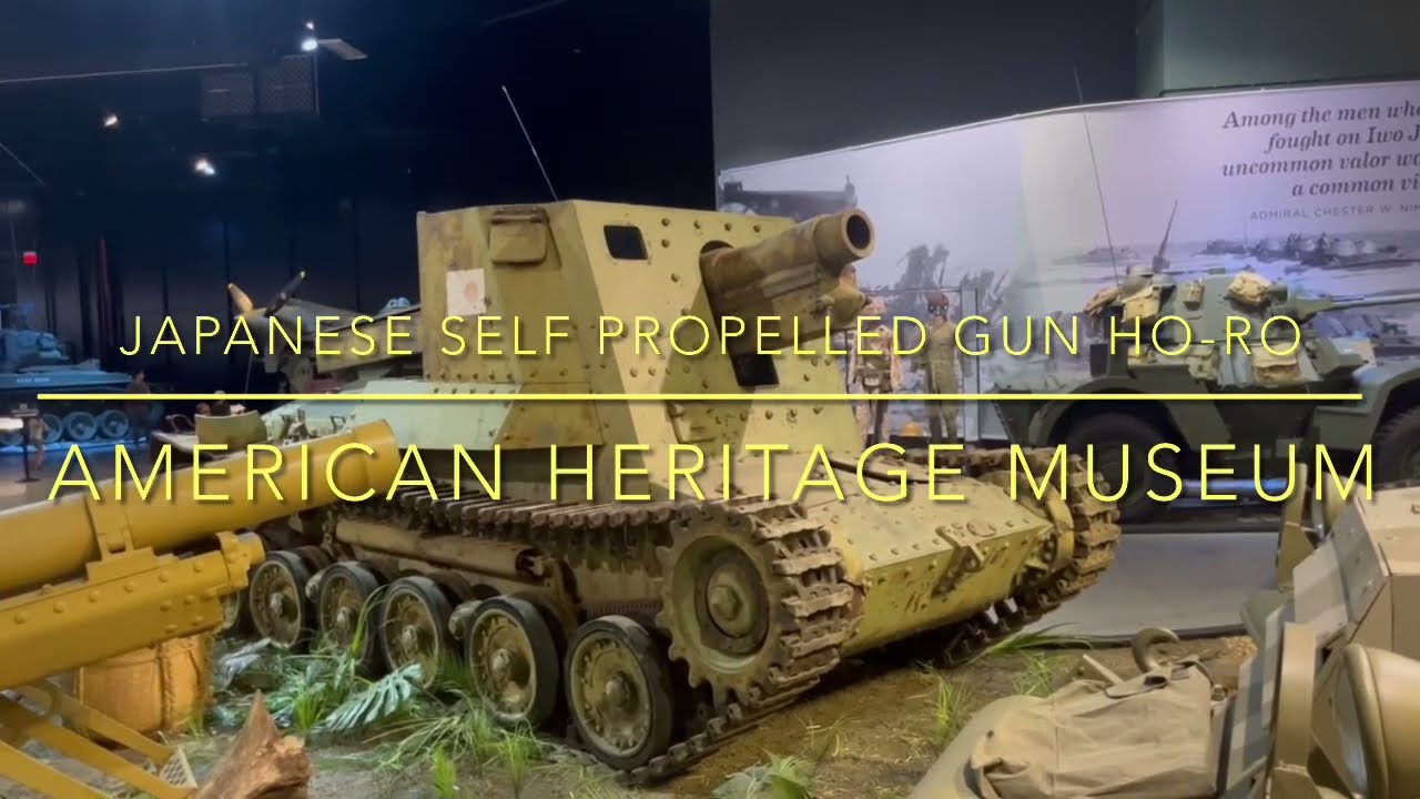 The Type 4 Ho-Ro Japanese self-propelled gun