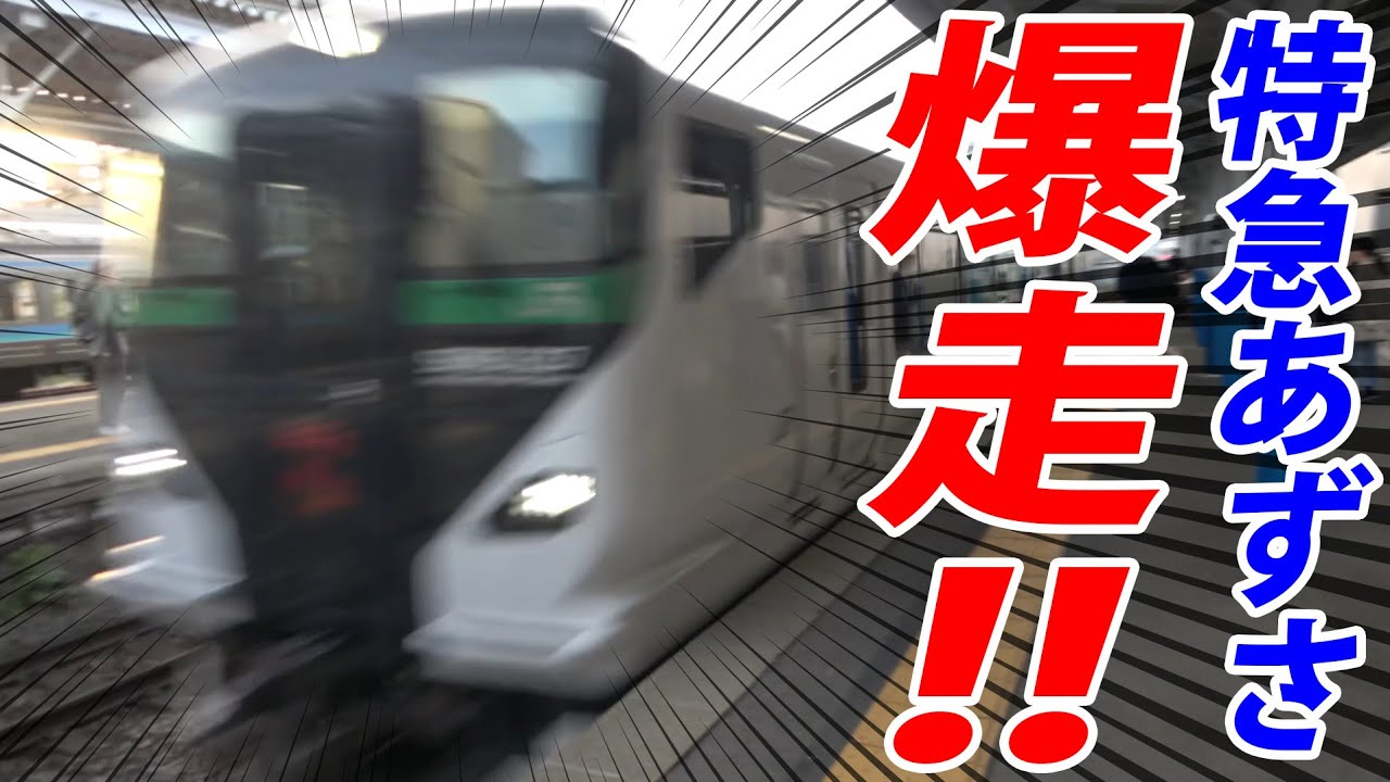 【臨時専用】普段は乗れない旧式あずさ！E257系に乗ってみた