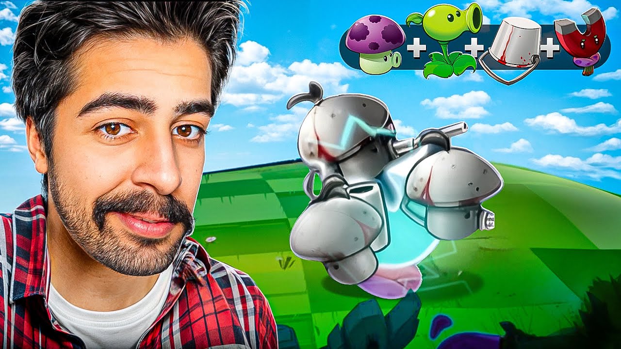 این گیاه جدید هم رگبار میزنه هم تک تیر و هم هوایی ! 😮🔥 | PvZ Fusion