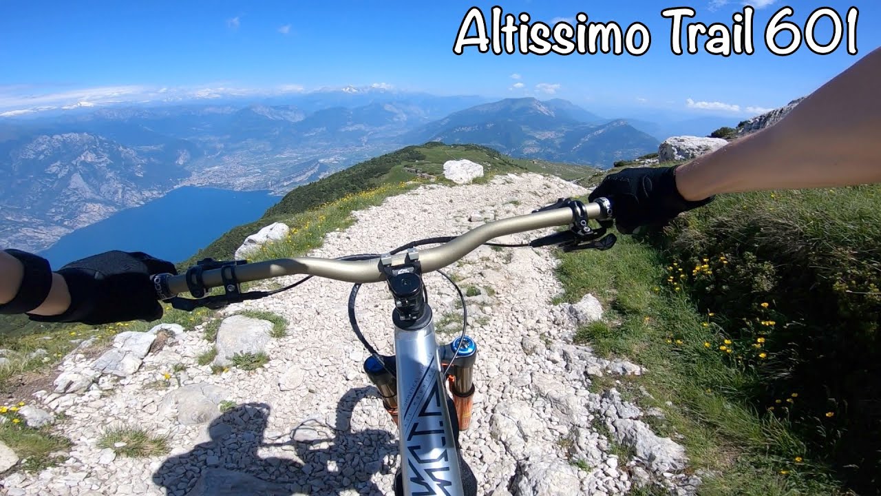 Altissimo 2.074m MTB Trail 601 top to bottom RAW