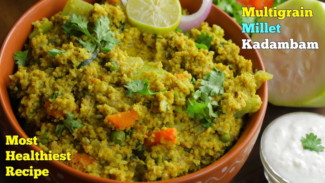 Multi Grain Millet Kadambam | Kadambam Recipe in Telugu | Healthiest Recipe