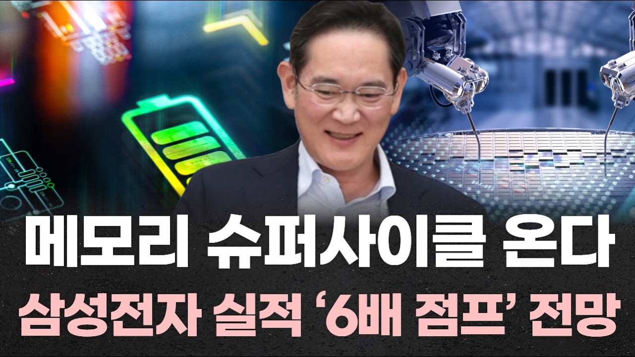 메모리 슈퍼사이클 온다…삼성전자 실적 ‘6배 점프’ 전망