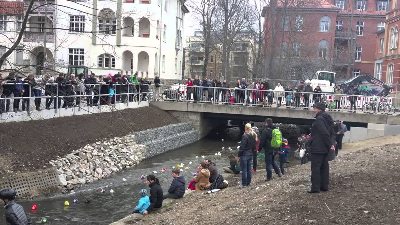 22. Erfurter Entenrennen 2015 - Video des City-Management Erfurt e.V.