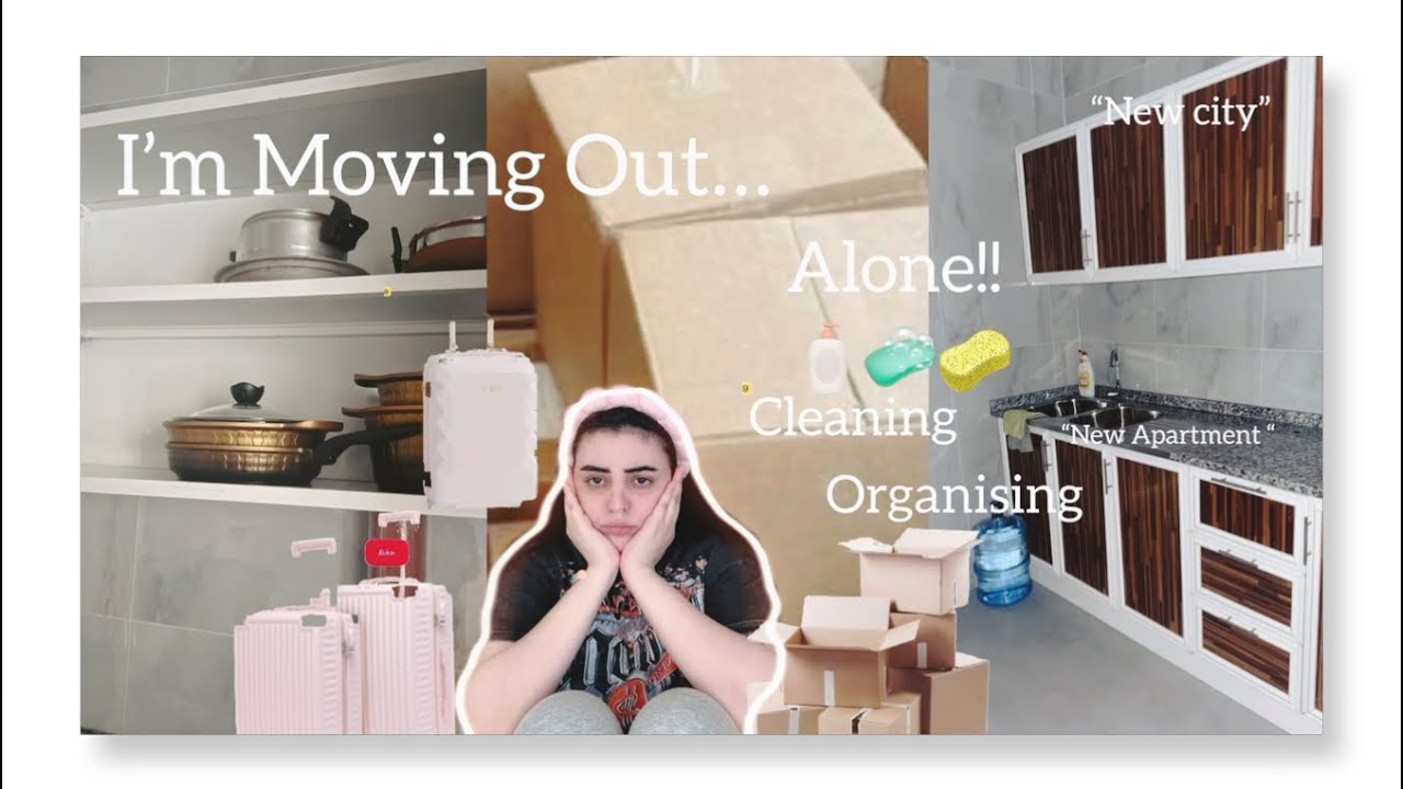 MOVE OUT WIaTH ME FOR UNIVERSITY خليت درانا وسكنت بوحدي🥹