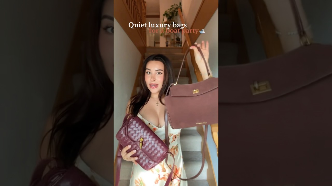 Youre invited to a boat party but cant pick between these 2 bags