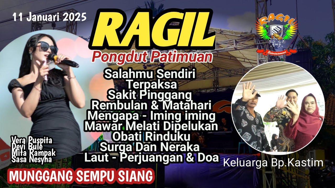 SALAHMU SENDIRI - VERA PUSPITA DI MUNGGANG SEMPU SESI SIANG  - RAGIL PONGDUT