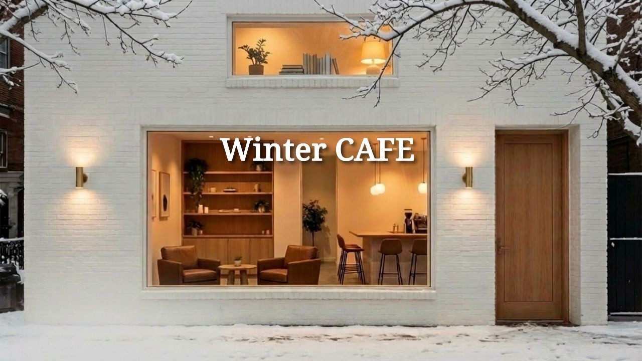 Зимний джаз: Аромат теплого дневного кофе 🥀 | Cozy Jazz, Smooth Jazz Cafe Ambience playlist