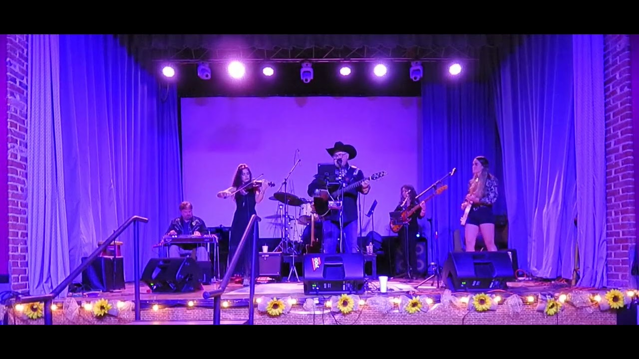 “Doc” Martin & The Mysterious Cowboys @ the historic Georgiana Opry in Alabama w/ “Ravishing Ruby”.