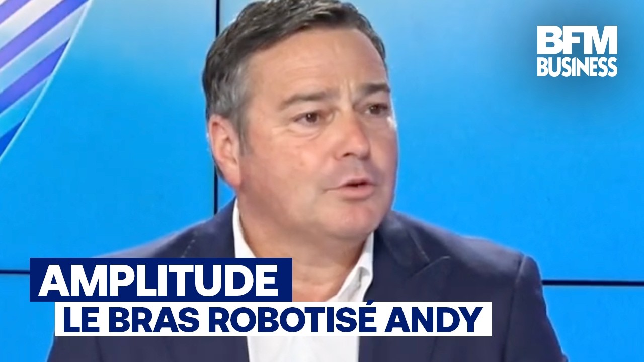 French Tech : Amplitude a mis au point le bras robotisé Andy