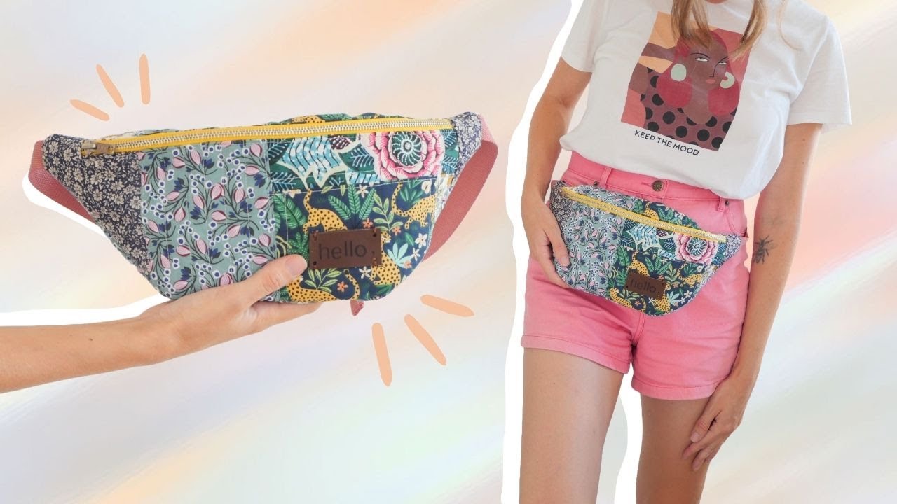 Tuto sac banane de A à Z - du patronage au montage