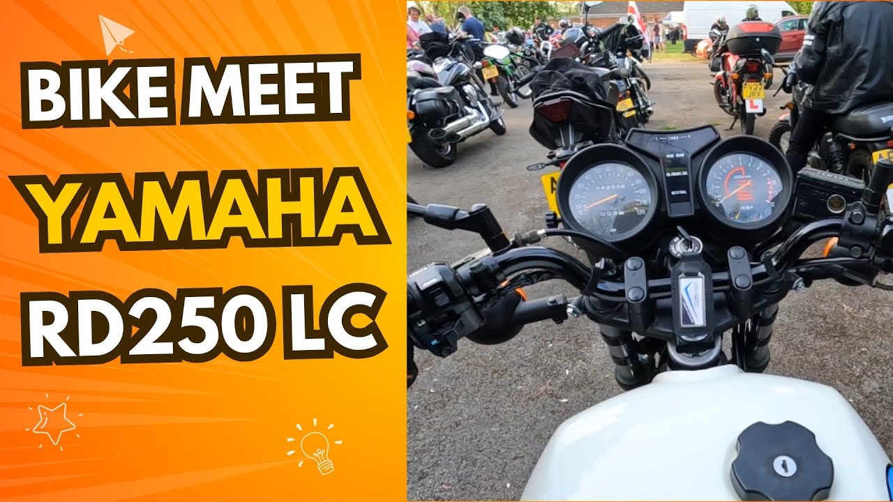 You WON'T BELIEVE the Amazing Ride on My Yamaha RD250 LC at the Meetup