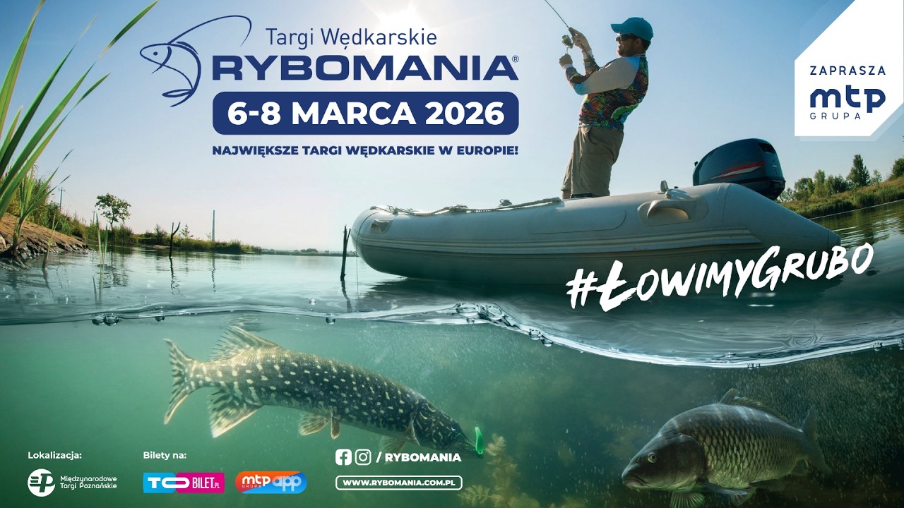 Rybomnia 2026 moimi oczami czyli relacja z Rybomaniiw Poznaniu! 🎣
