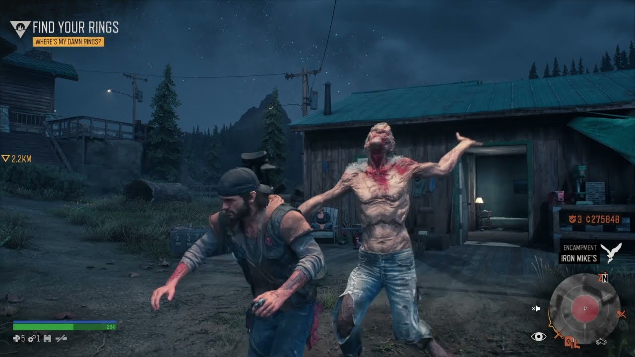 DAYS GONE Reachers inside Lost Lake Camp