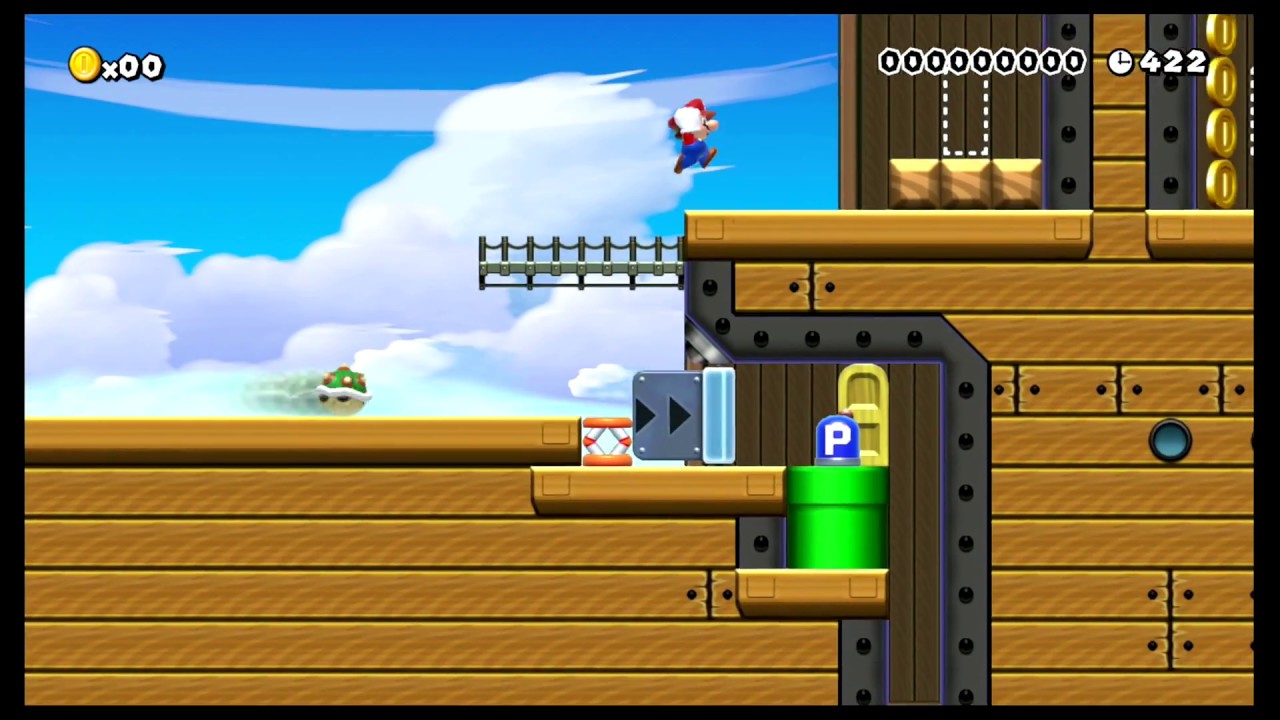 Bowser Jr. Escort Mission by RaQuan - SUPER MARIO MAKER - NO COMMENTARY 1bf