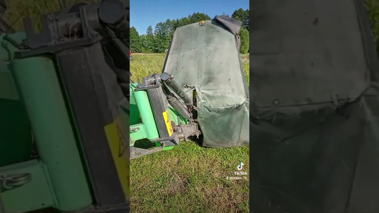 2 pokos Sianokosy 2023  JD 2140 Kosiarka  DEUTZ-FAHR  SM 4.21