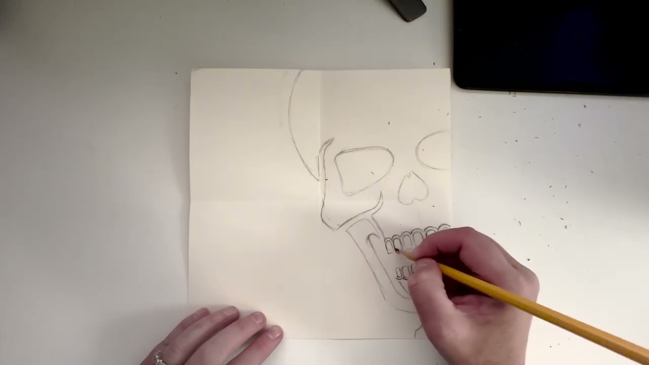 Enlarging Negative Space Drawing