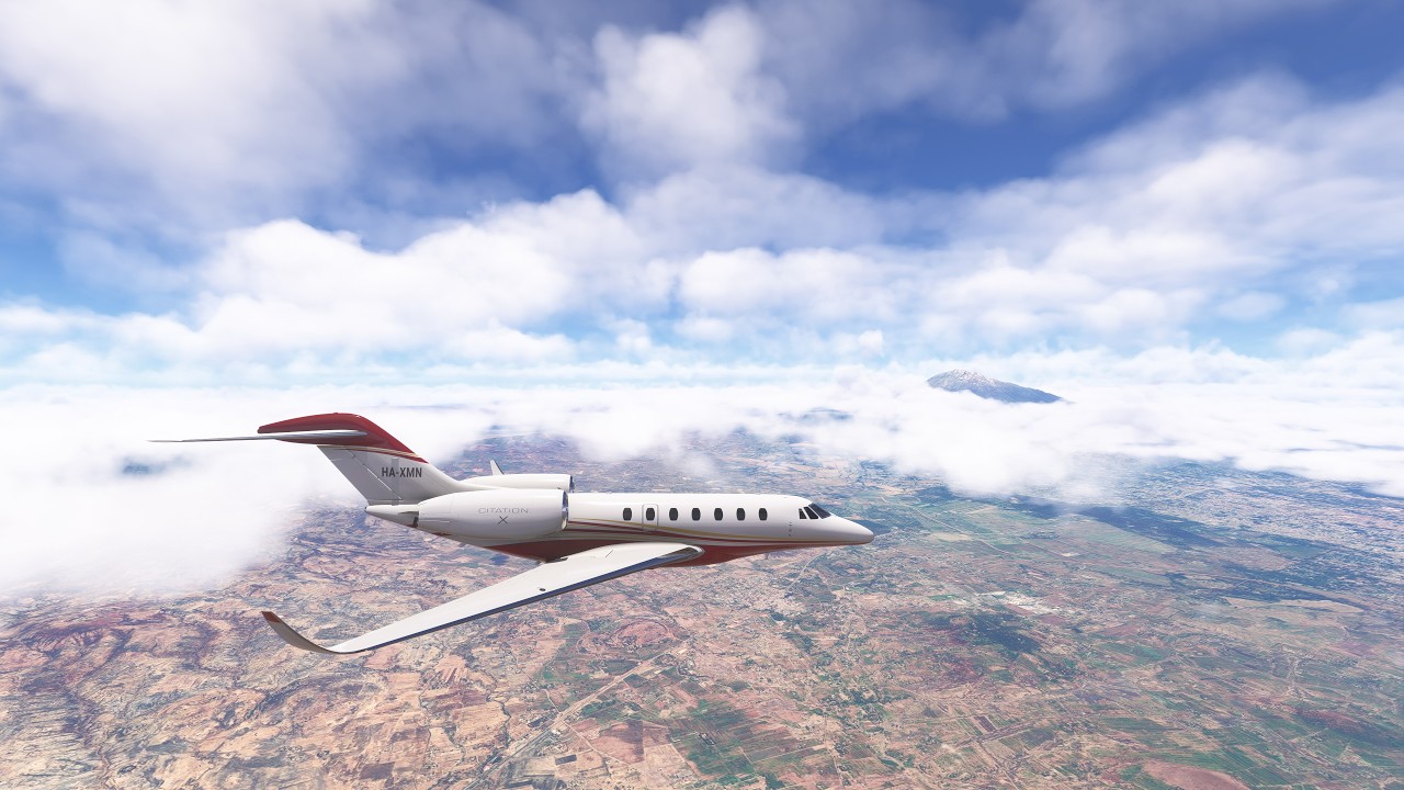 MSFS 2024 Juba (HJJJ) - Kilimanjaro (HTKJ) full flight C750 Cessna Citation X BeyondATC