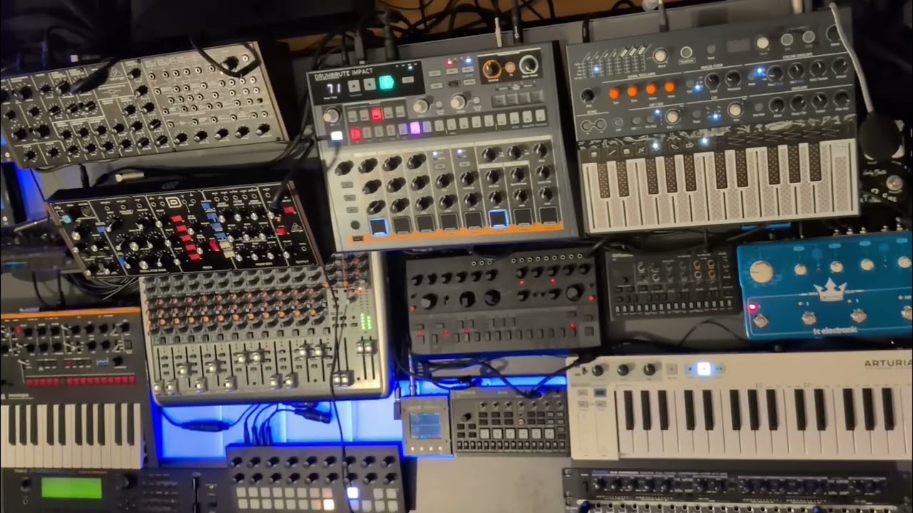 VALHALLA // Dawless Hardware Synth Performance