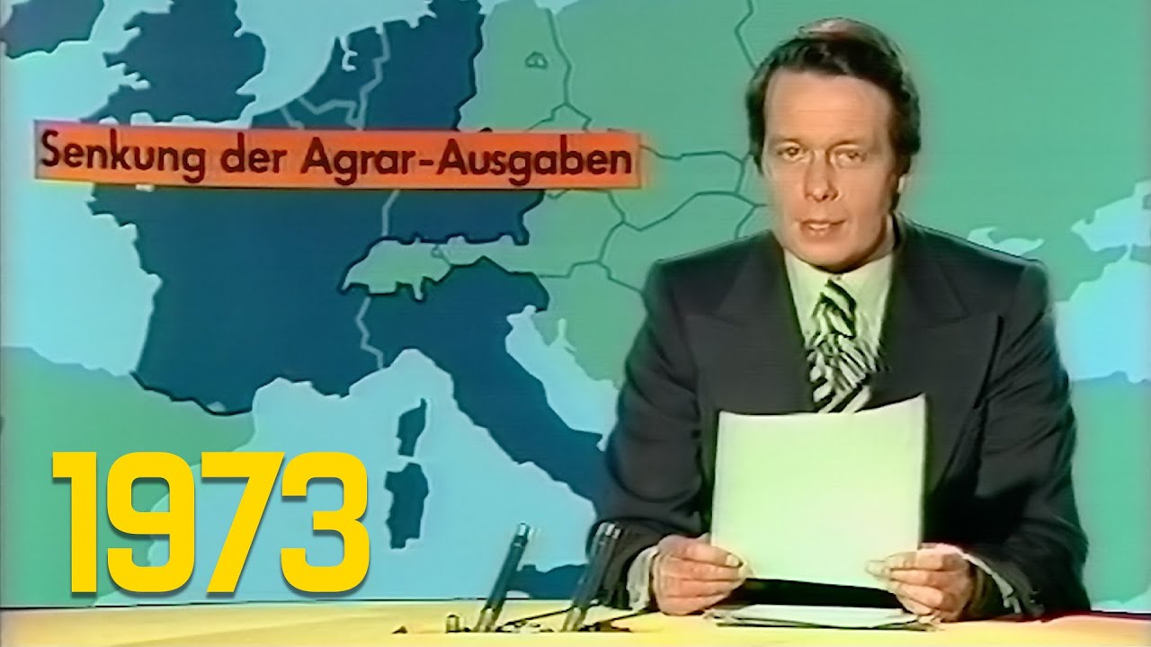 ARD Tagesschau 20:00 Uhr mit Lothar Dombrowski (05.11.1973)