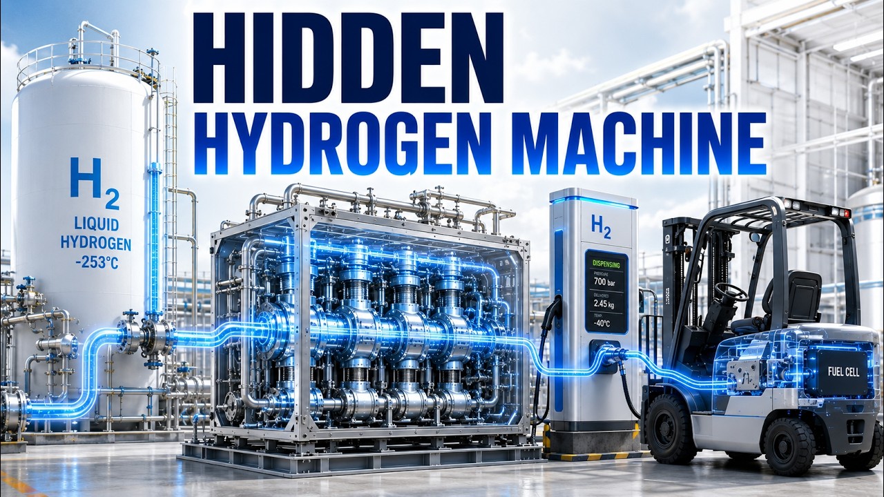 The Hidden Hydrogen Machine Behind Every Fuel Cell Forklift