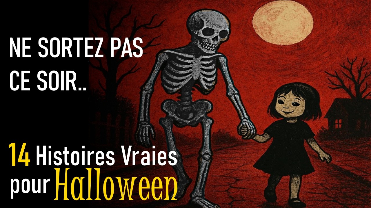 😱1H Histoires VRAIES Paranormales pour HALLOWEEN 🎃,14 NOUVELLES HISTOIRES TERRIFIANTES