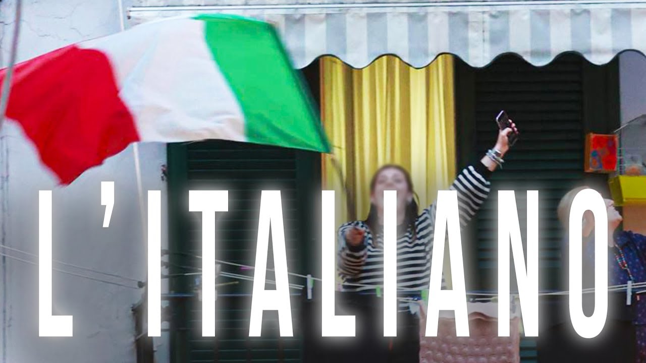 25 aprile 2025 - L'Italiano (Canzone con testo) - Balconi d'Italia