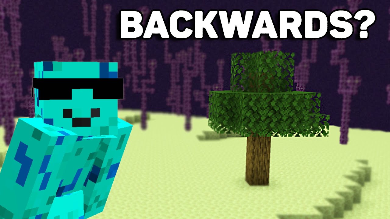 Beating Minecraft Backwards (The Unintended Way)