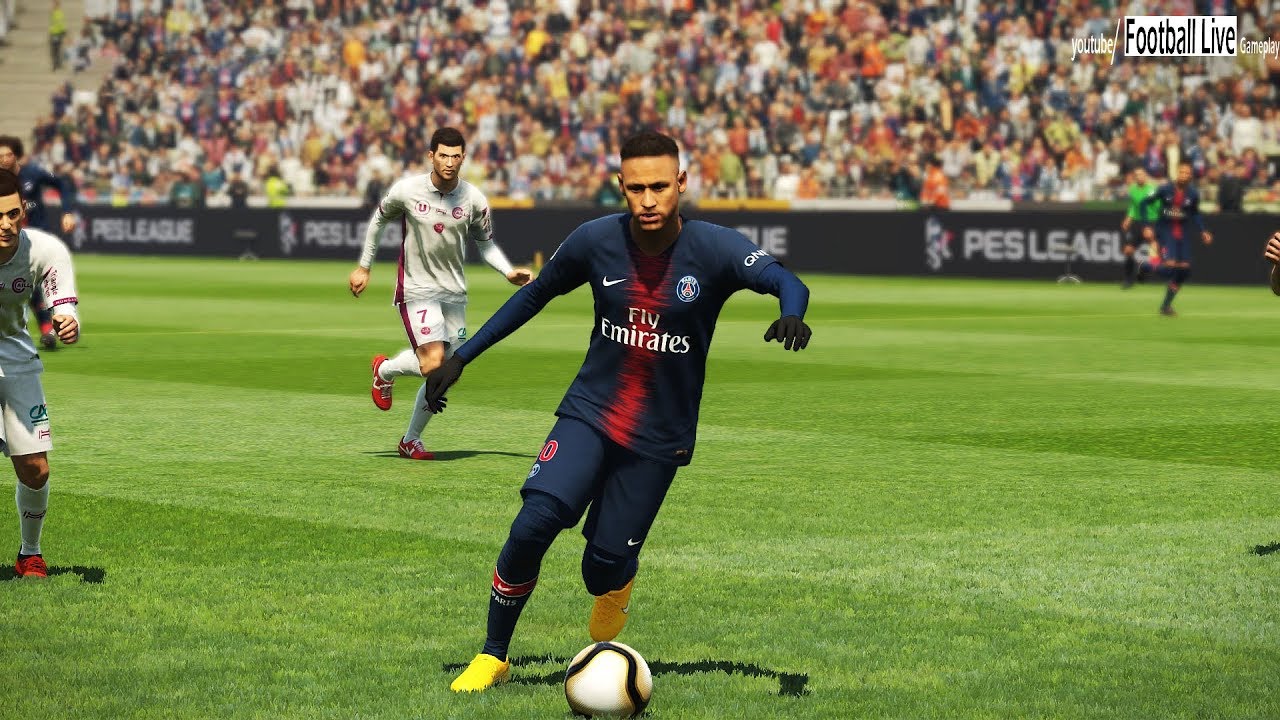 PES 2019 | PSG vs Reims | Full Match & Amazing Goals | Gameplay PC