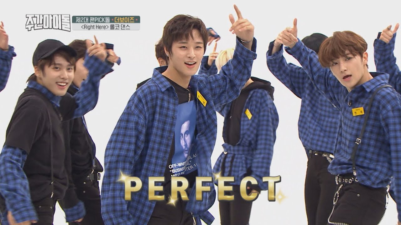 [Weekly Idol EP.372] THE BOYZ's 'RIGHT HERE' Rollercoster Dance