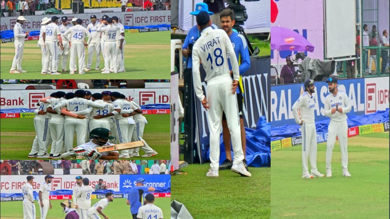 India vs Bangladesh Test Match ❤️ || Green Park Kanpur ✨ 