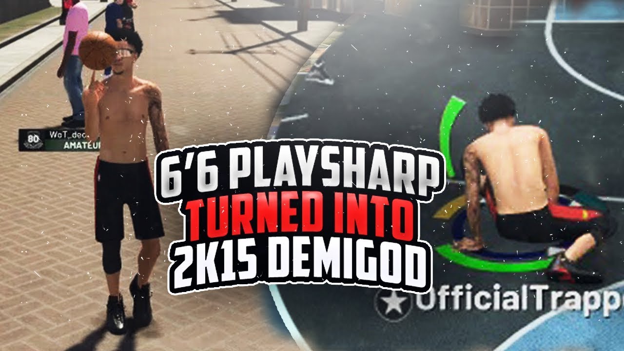 MY 6'6 PLAYMAKING SHARPSHOOTER TURNED INTO A 2K15 DEMIGOD!😱 BEST JUMPSHOT 2K19! NEW DEMIGOD GLITCH?