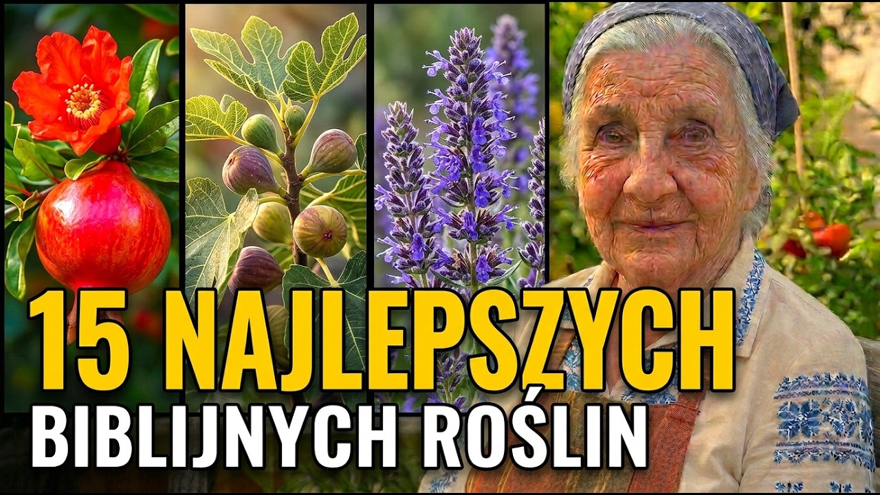 W Wieku 102 Lat Używam Tych 15 Biblijnych Roślin, Aby Pokonać Starzenie Się I Żyć Dłużej