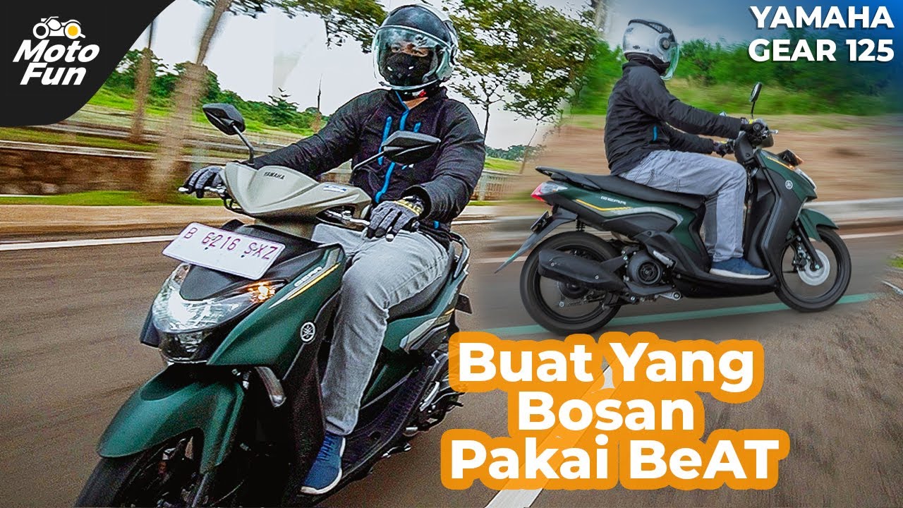 Plus-Minus Yamaha Gear 125 2021 Dipakai Harian | Test Ride Review - MotoFun Indonesia