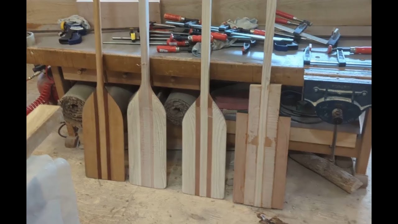 Paddle Making - White Water Canoe Paddle