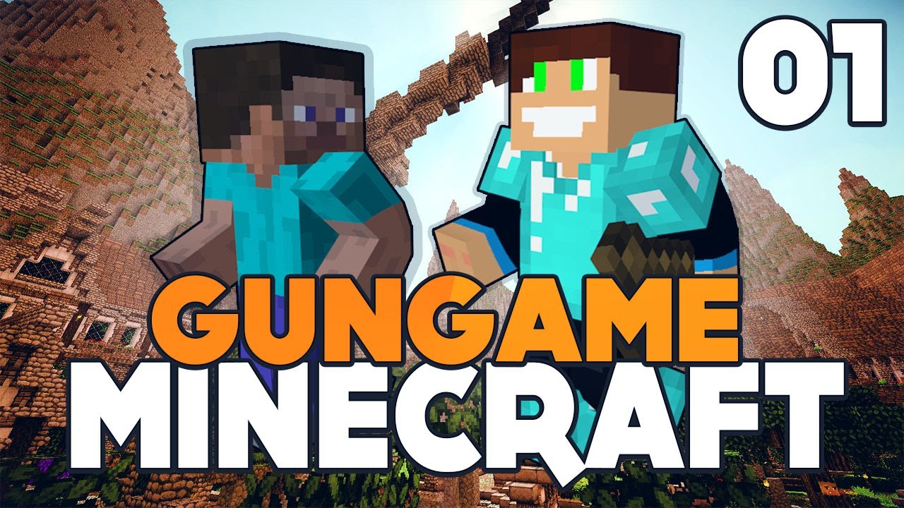 Minecraft Minigra - Gun Game #1 | Vertez - OSTRA PSYCHOZA NA PVP