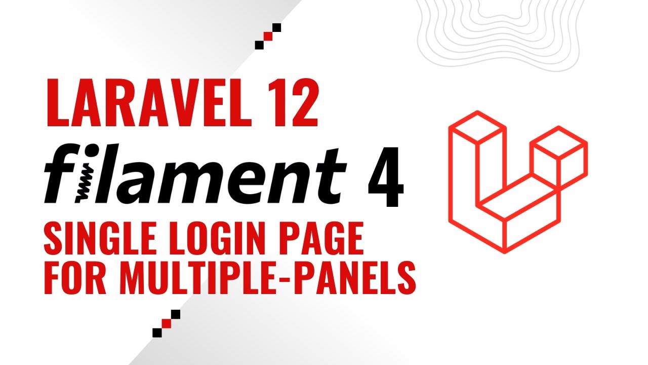 Пользовательская страница единого входа для многофиламентных панелей в Laravel 12
