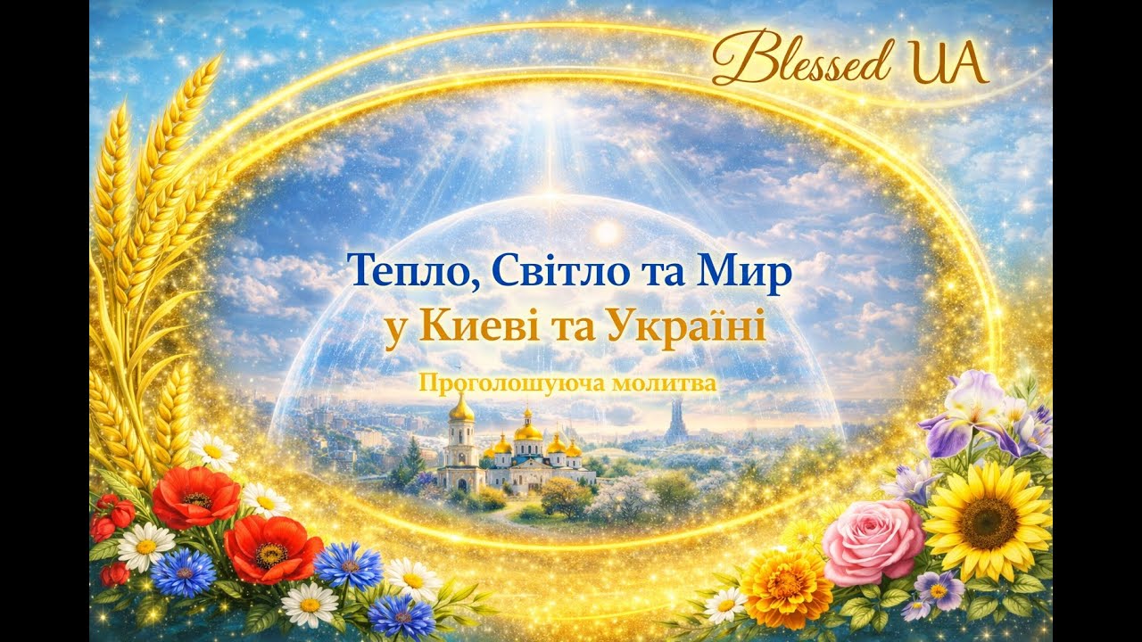 ✨Пісня - молитва: Тепло, Світло та Мир в Києві та Україні✨
