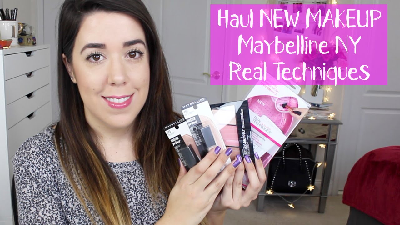 NEW Haul Maybelline NY y Real Techniques